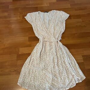 Floral Wrap Dress